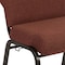 Flash Furniture Advantage 20.5 in. Cinnamon Molded Foam Church Chair PCCF-107 - alternate 7